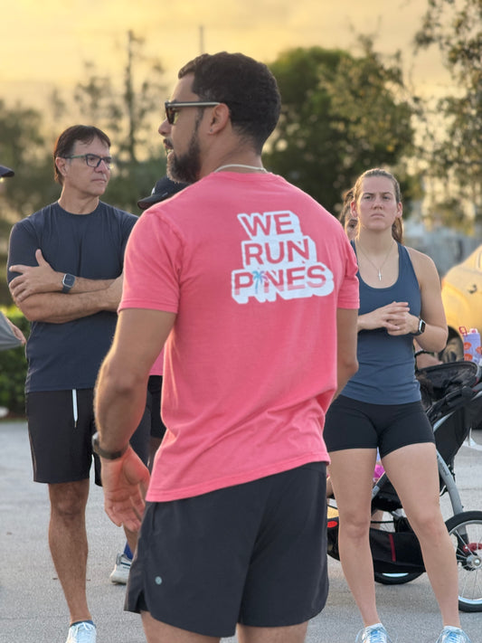 Pines Running Co. "We Run Pines" Unisex Tee